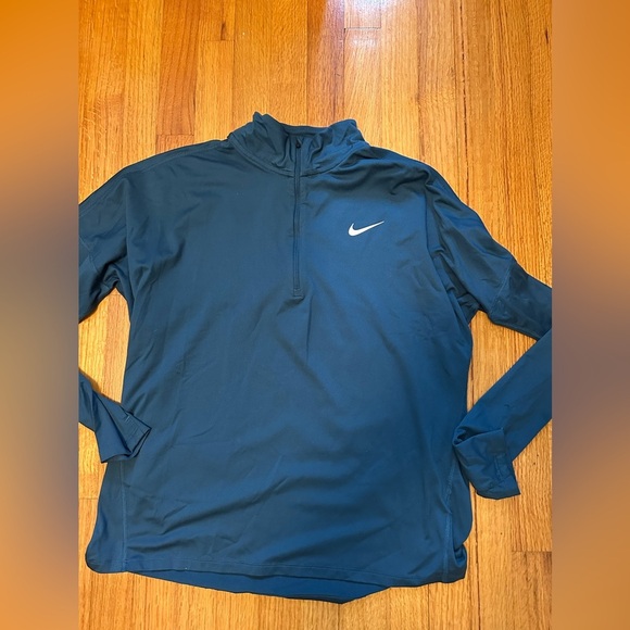 Nike Running  Dri  Fit Pull Over 1/2 Zip jacket Size L (f6 - Picture 2 of 10